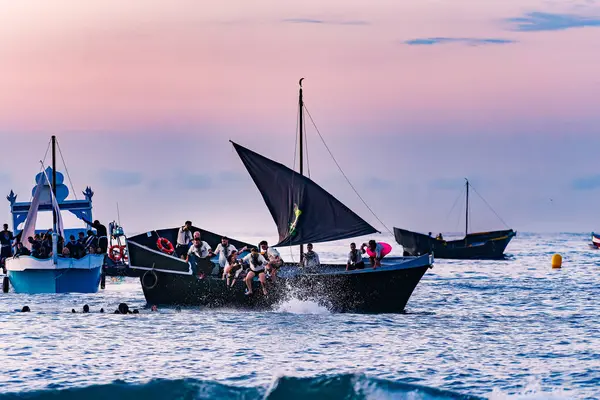 Villajoyosa, Alicante, Espaa. 24-07-2024.Moors Villajoyosa 'ya iniyor..