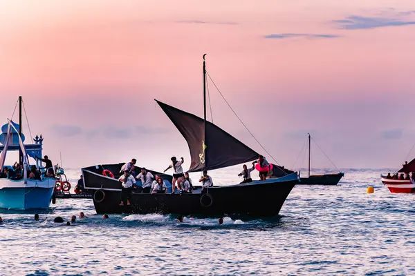 Villajoyosa, Alicante, Espaa. 24-07-2024.Moors Villajoyosa 'ya iniyor..