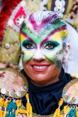 Villajoyosa, Alicante, Espaa. 25-07-2024.Kaptan Villajoyosa 'daki Fas geçit töreninde.