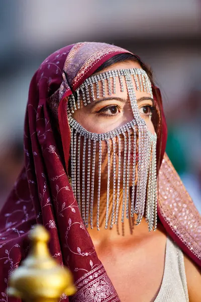 Villajoyosa, Alicante, Espaa. 25-07-2024.Kaptan Villajoyosa 'daki Fas geçit töreninde.