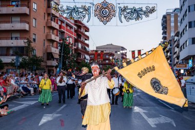 Villajoyosa, Alicante, Espaa. 07-24-2024 Villajoyosa Pakkos Kaptanı