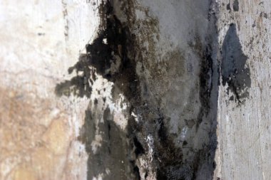 Grunge desen arka plan, desen kapatma, eski duvar kabuğu soyulmuş ve çatlak