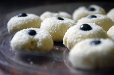 Lezzetli Asya yemeklerinin yakın görüntüsü