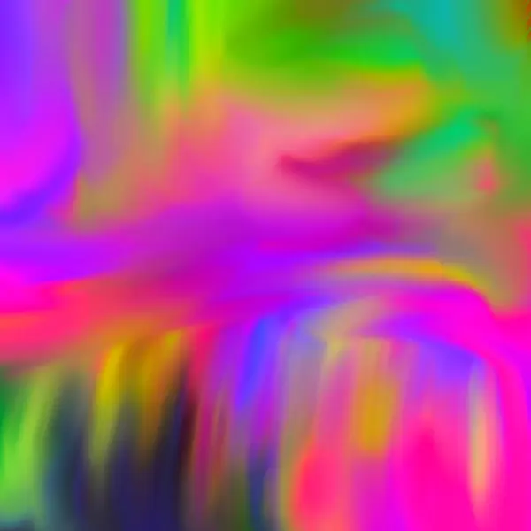 Rastgele renk ve şekillerin sinerjik bir karışımının hayal gücünden oluşan soyut bir arkaplan çizimi.