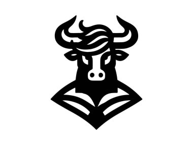 inek logo vektör simgesi