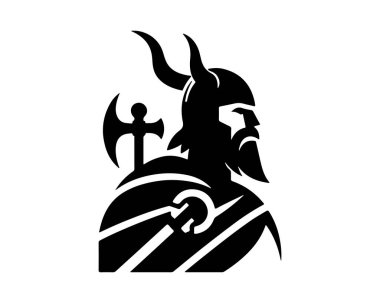 Viking Logo Tasarım Şablonu