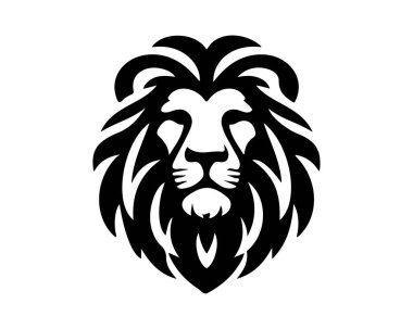 Aslan logo vektör simge