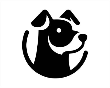 Köpek logo vektör çizim