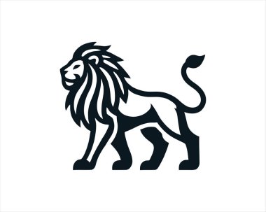 Lion Logo Design Vector Template. clipart