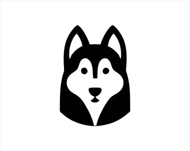 köpek vektör logo şablonu