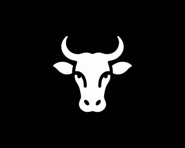 Premium Cow Logo Vector for Farm, Dairy and Agriculture Branding clipart