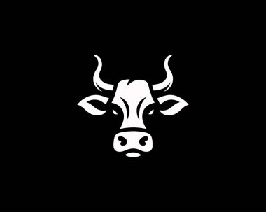 Premium Cow Logo Vector for Farm, Dairy and Agriculture Branding clipart