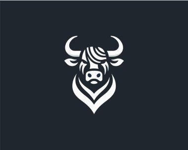 Premium Cow Logo Vector for Farm, Dairy and Agriculture Branding clipart