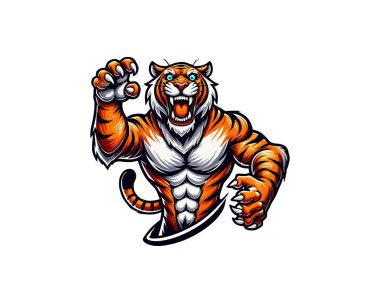 Tiger Logo Design Template clipart