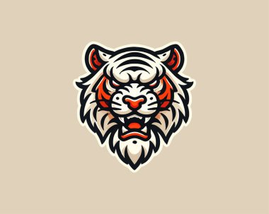 Tiger Logo Design Template clipart