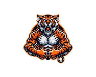 Tiger Logo Design Template clipart