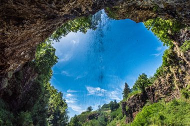 Dağların güzel manzarası