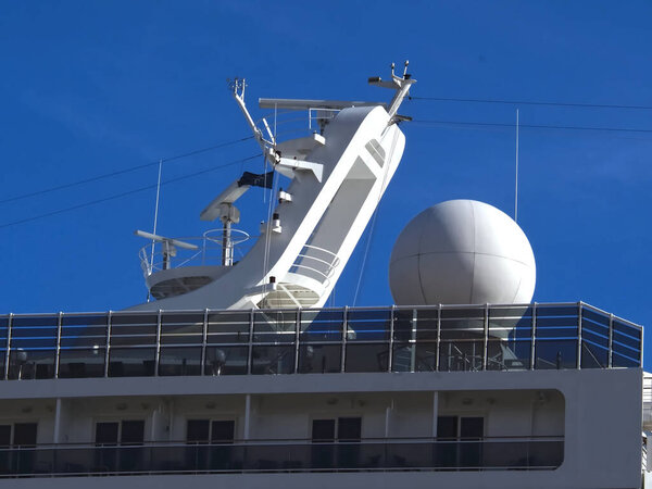 MSC Preziosa cruise ship in Lisbon Portugal