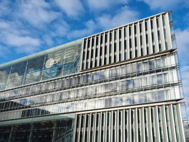 Almanya, Hamburg 'da Alman televizyon kanalı ZDF' nin inşası