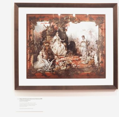 Almanya 'da Hamburg' daki Johannes Brahms Müzesi 'nde.