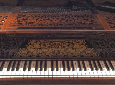 Almanya 'da Hamburg' daki Johannes Brahms Müzesi 'nde.