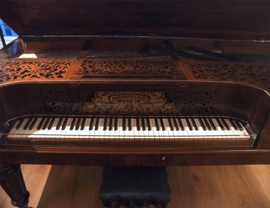 Almanya 'da Hamburg' daki Johannes Brahms Müzesi 'nde.