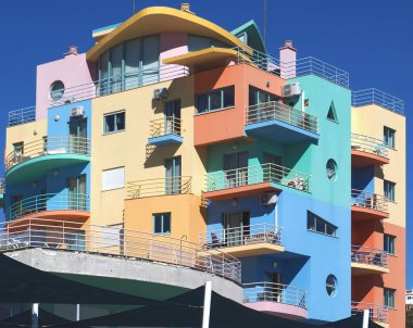 Albufeira Algarve Portekiz 'in destansı limanı