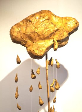 Aguas do Algarve 'nin su ve denizle ilgili Camara belediye veya belediye binasında ilginç bir sergi