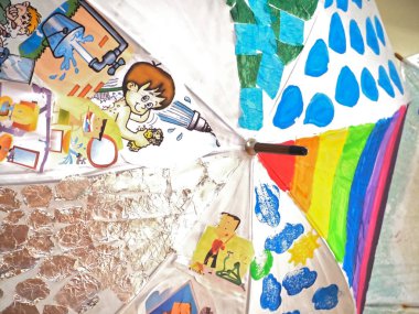 Aguas do Algarve 'nin su ve denizle ilgili Camara belediye veya belediye binasında ilginç bir sergi