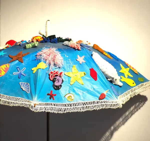 Aguas do Algarve 'nin su ve denizle ilgili Camara belediye veya belediye binasında ilginç bir sergi