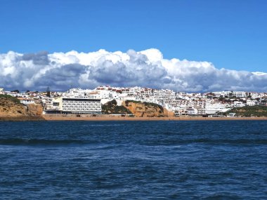 Albufeira kıyısı Algarve Portekiz