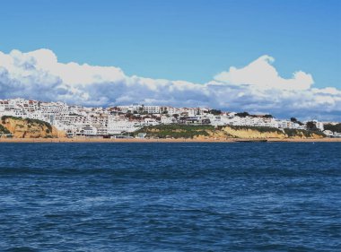 Albufeira kıyısı Algarve Portekiz