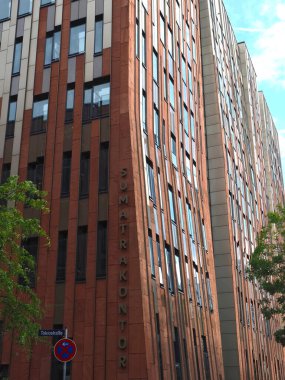 Hamburg Almanya 'sında güzel mimari: Hafencity' de SumatraKontor
