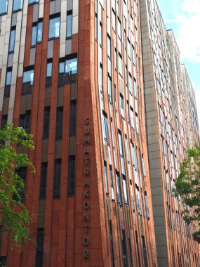 Hamburg Almanya 'sında güzel mimari: Hafencity' de SumatraKontor