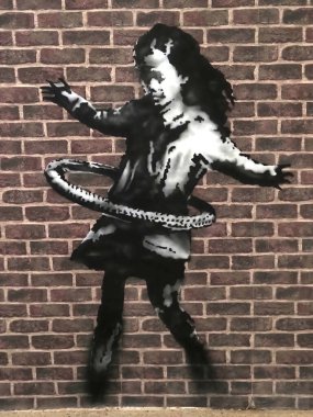 Lizbon 'daki Banksy Müzesi' nde veya Museu Banksy 'de.