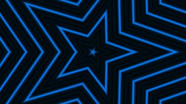 mavi arkaplan ile siyah ve mavi yıldız