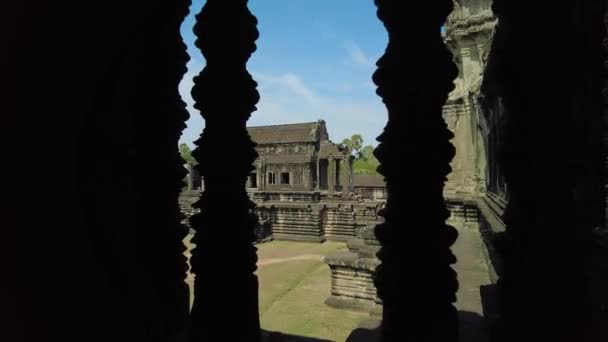 Angkor Wat Chrám Kambodži — Stock video