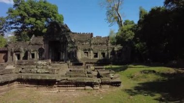 Prasat preah khan tapınağı angkor Kamboçya 'da