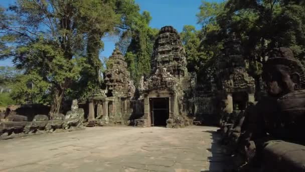 Prasat Preah Khan Gopura Angkor — Stock video