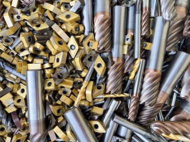 Tungsten atıkları sanayiden geri dönüştürülecek. Yüksek kalite fotoğraf