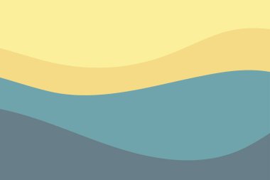 Soyut arkaplan çizimi su basit konsept tasarım grafiği