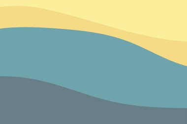 Soyut arkaplan çizimi su basit konsept tasarım grafiği