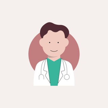 simgeler logo vektör illüstrasyon konsepti karakter mesleği basit ve renkli avatar sembolleri koleksiyonu