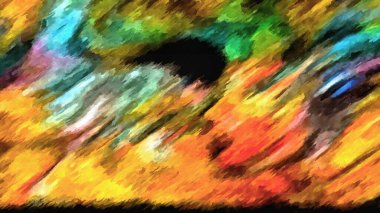 psychedelic arka plan renginden kaotik lekeleri fırça darbeleri farklı boyutlarda bulanık.