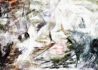 psychedelic arka plan renginden kaotik lekeleri fırça darbeleri farklı boyutlarda bulanık.