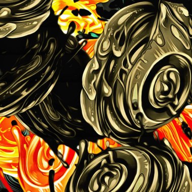 abstract background texture blurred chaotic brush strokes stylized watercolor paint