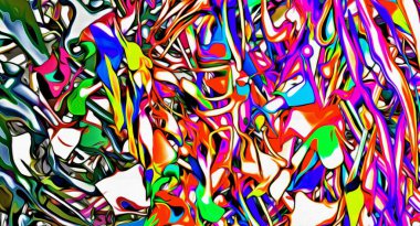 abstract background texture blurred chaotic brush strokes stylized watercolor paint/