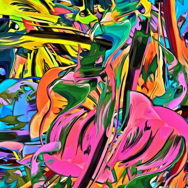 abstract background texture blurred chaotic brush strokes stylized watercolor paint..