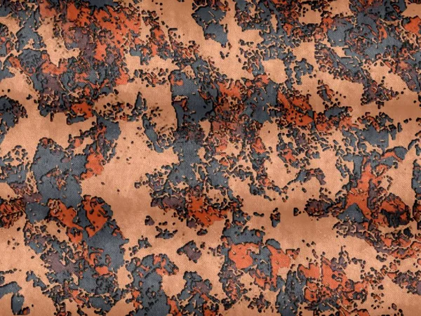 Абстрактная Гранжевая Фоновая Графическая Стилизация Текстурированном Холсте Хаотических Мазков Красок — стоковое фото