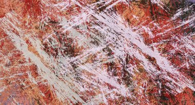 Abstract raster grunge background with blurred wavy smears of paint